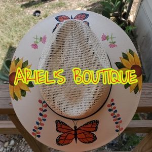 Hand painted sombrero